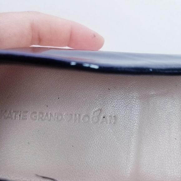 🌸 Katie Grand Hogan | Patent Leather Black Flats, size 7 - Picture 10 of 10